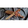 МИСЛИТЕЛЬ  ніж ручної роботи майстерні VIKTOR KNIVES, купити замовити в Україні, сталь - М398, 63 HRC